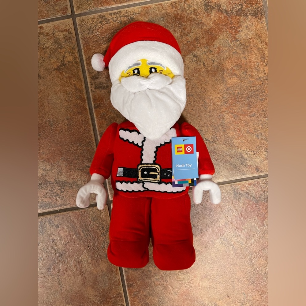 Lego Santa Plush Toy Target Exclusive